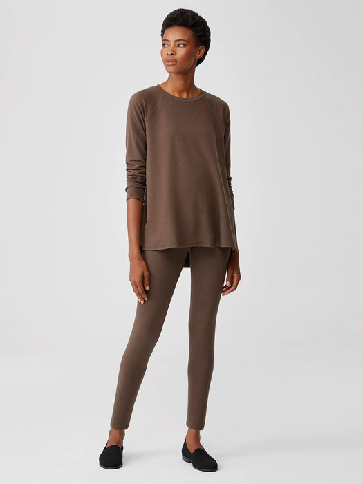 Cozy Brushed Terry Hug High-Waisted Leggings