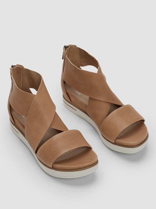 Sport Tumbled Leather Sneaker Sandal