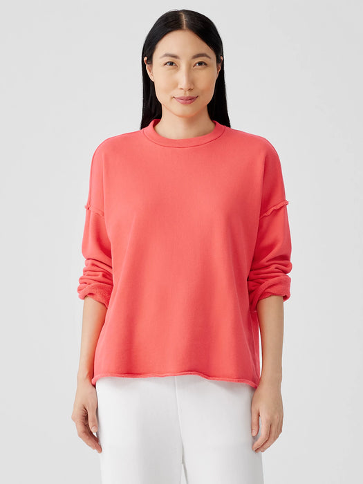 Organic Cotton French Terry Box-Top