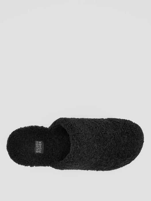Curly Shearling Clog