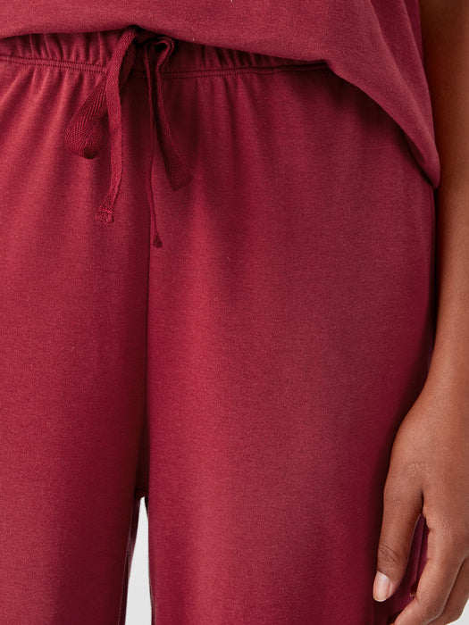 Organic Cotton Interlock&nbsp;Jogger Sleep Pant