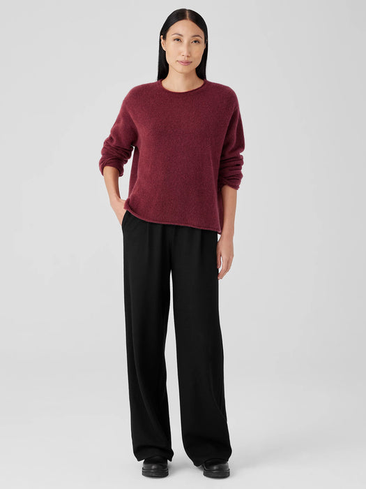 Cashmere Silk Bliss Crew Neck Top