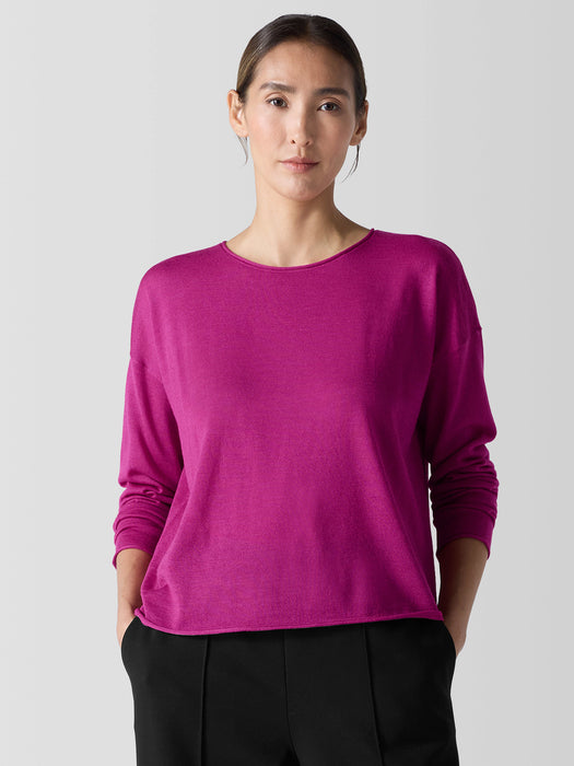 Fine Merino Box-Top in Regenerative Wool