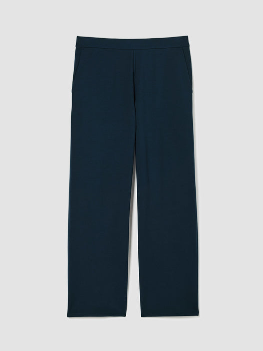 Washable Flex Ponte Wide-Leg Pant