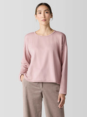 Cozy Brushed Terry Hug Box-Top