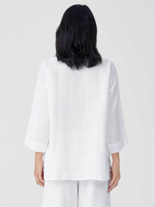 Handkerchief Linen Drawstring&nbsp;Top