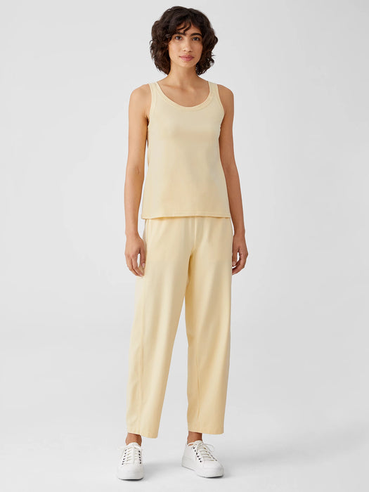 Traceable Cotton Jersey Scoop Neck Tank