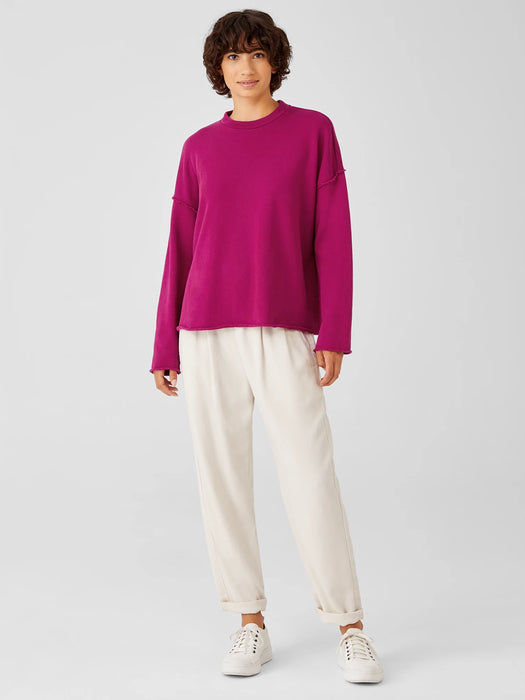 Organic Cotton French Terry Box-Top