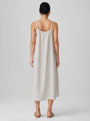Washed Silk Cami Dress