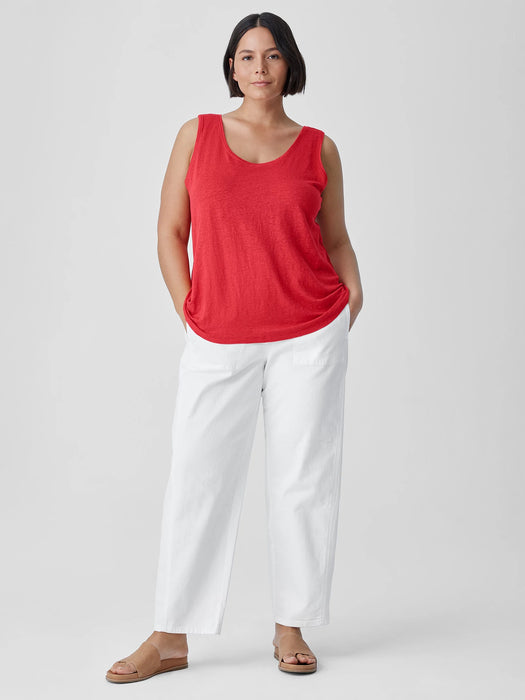 Organic Linen Jersey Tank