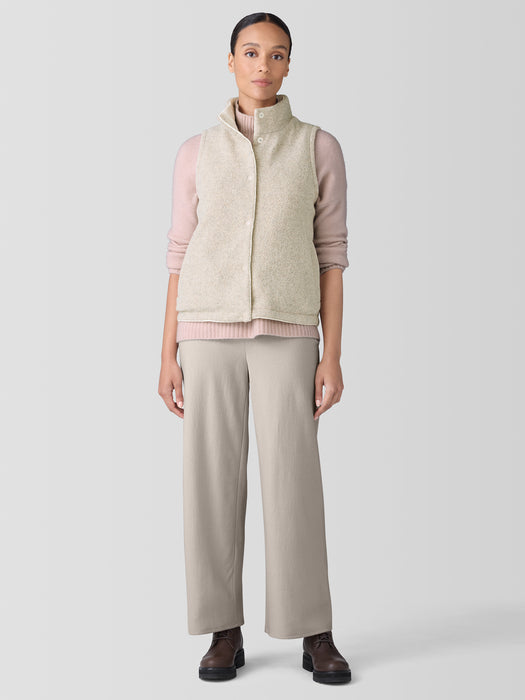 Eggshell Recycled Nylon&nbsp;Reversible Vest