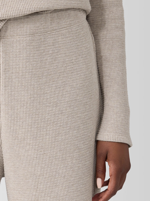 M&eacute;lange Organic Cotton Waffle Sleep Pant
