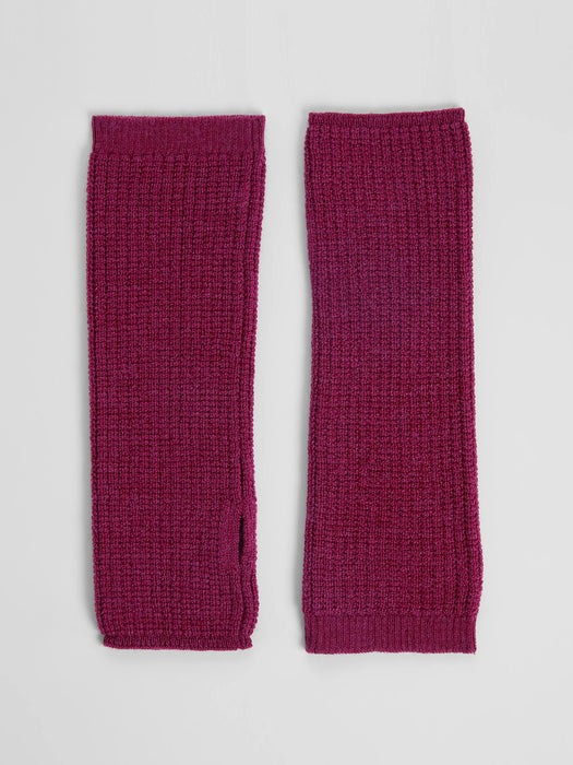 Merino Thermal Rib Glovelettes in Regenerative Wool