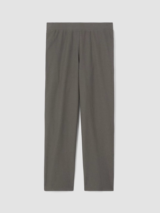 Washable Stretch Crepe Straight Pant