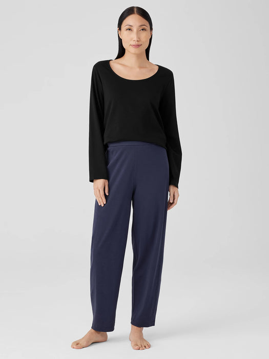 Organic Cotton Interlock Lantern Sleep Pant