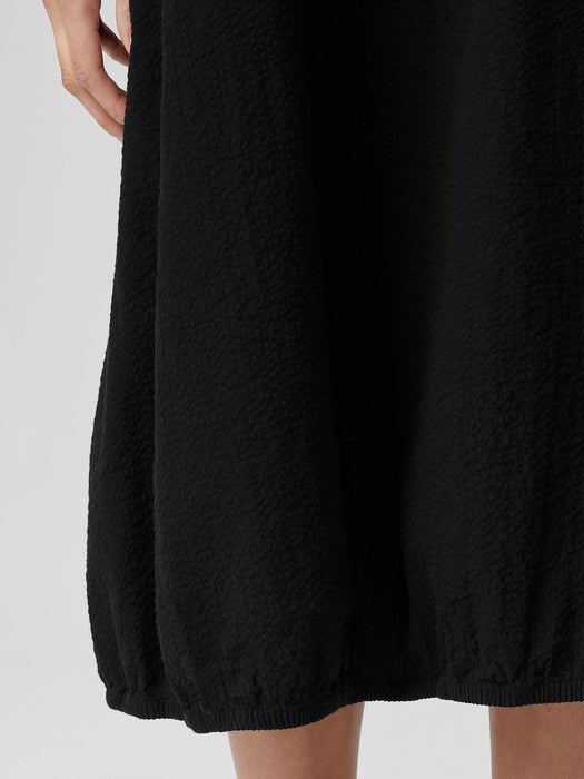 Organic Cotton Ripple Lantern Dress