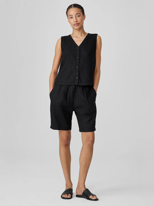 Organic Linen Vest