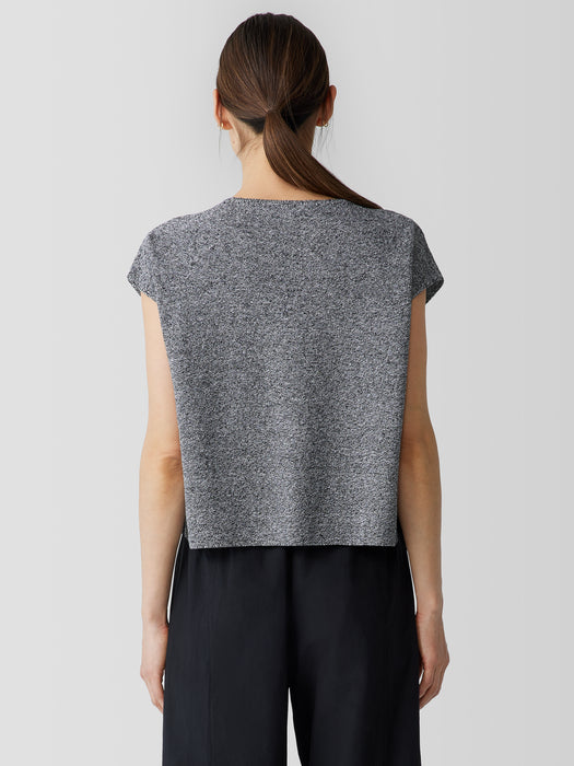 Organic Linen Cotton Square Top
