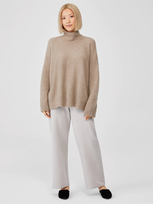 Cashmere Silk Bliss Turtleneck Box-Top