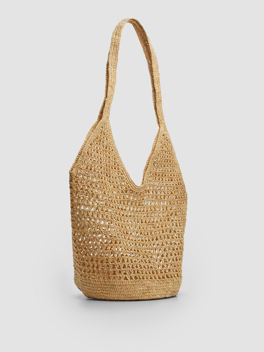Mar Y Sol for EILEEN FISHER Raffia Bucket Bag