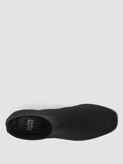Paron Crepe Stretch Wedge Bootie