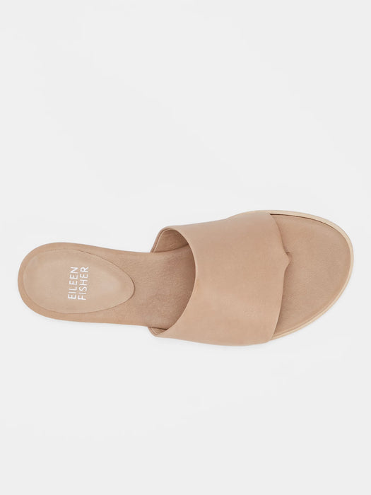 Edge Leather Slide Sandal