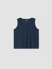 Organic Cotton Interlock U-Neck Sleep Tank