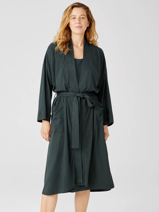 Organic Cotton Interlock Sleep Robe