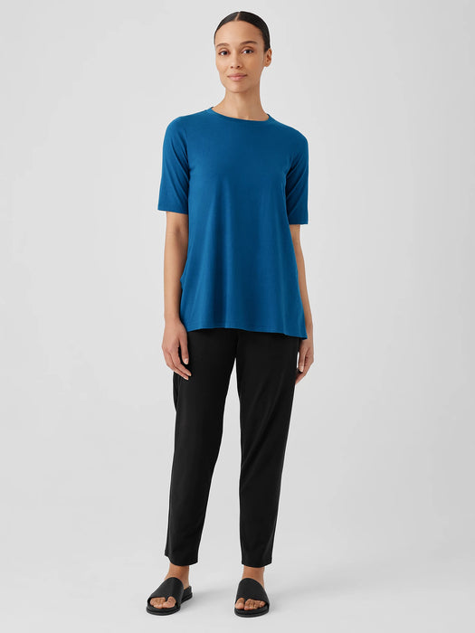 Organic Pima Cotton Jersey Long Tee