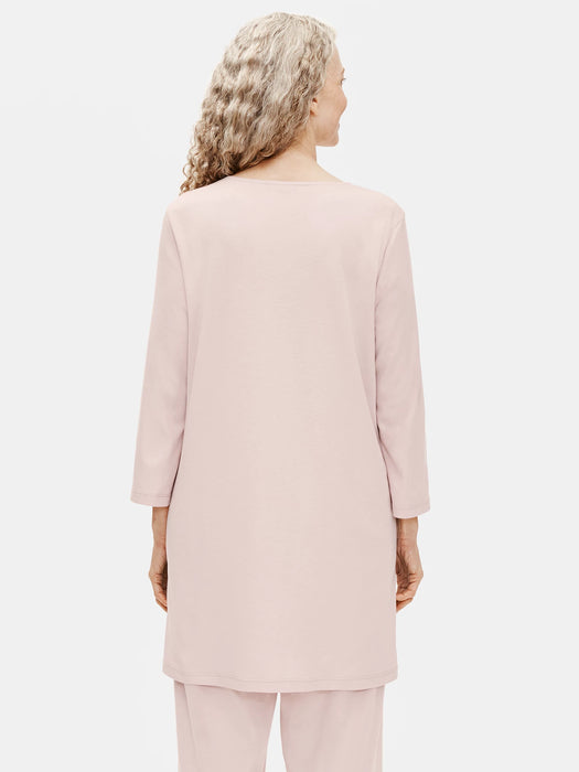 Organic Cotton Interlock Long Sleep Top