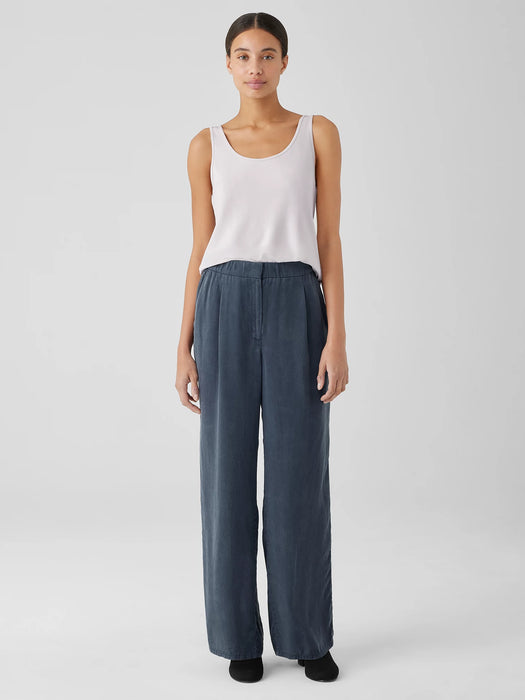 Stretch Silk Jersey&nbsp;Scoop Neck Tank