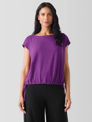 Fine Jersey&nbsp;Square Top