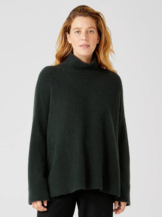 Cashmere Silk Bliss Turtleneck Box-Top
