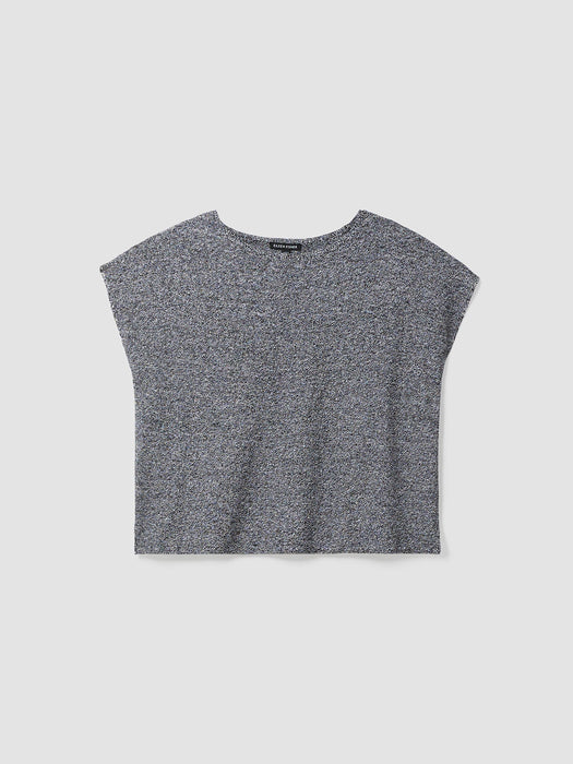 Organic Linen Cotton Square Top