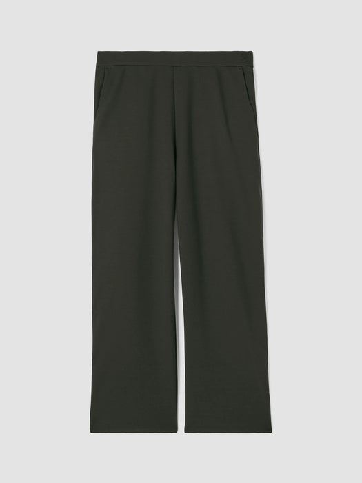 Washable Flex Ponte Wide-Leg Pant