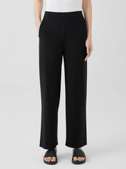 Stretch Jersey Knit Straight Pant