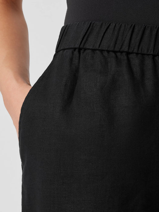 Organic Linen Wide-Leg Pant
