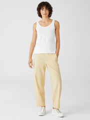 Traceable Cotton Jersey Scoop Neck Tank