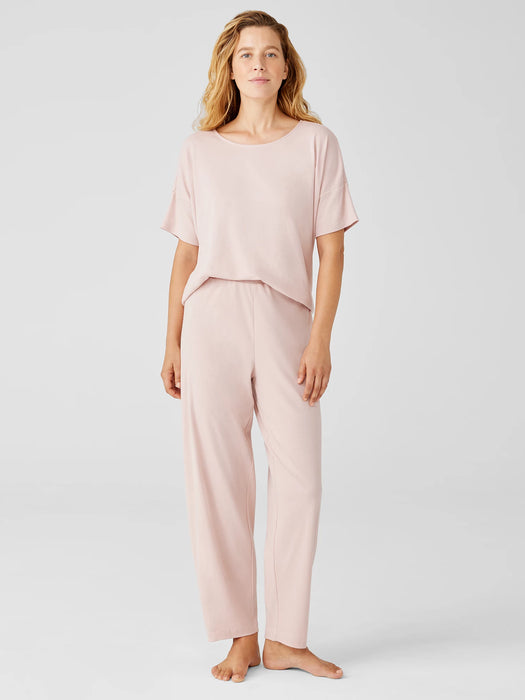 Organic Cotton Interlock Lantern Sleep Pant