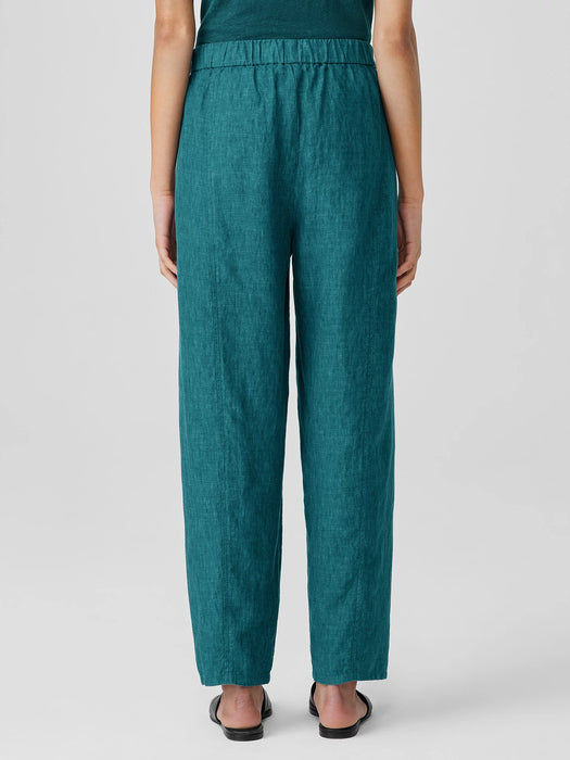 Washed Organic Linen D&eacute;lav&eacute; Lantern Pant