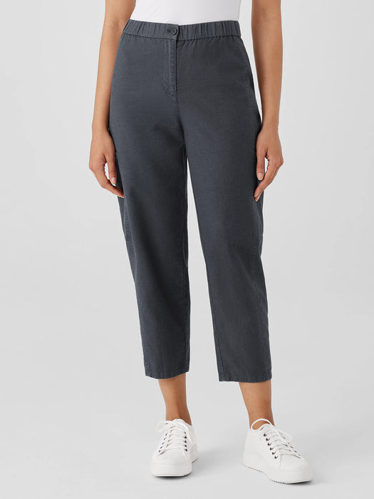 Cotton Hemp Stretch Lantern Pant
