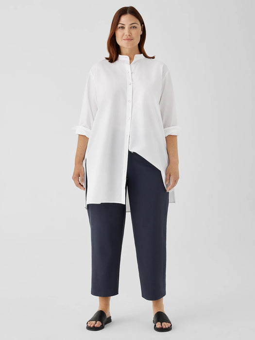 Washable Stretch Crepe Straight Pant