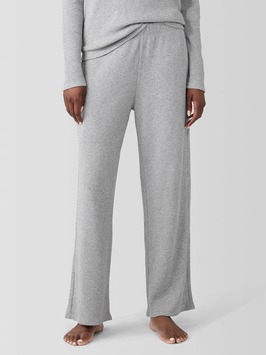M&eacute;lange Organic Cotton Waffle Sleep Pant