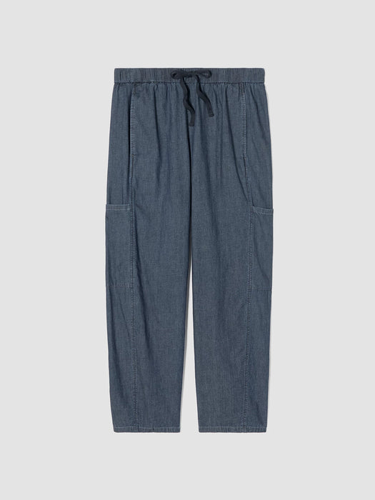 Airy Organic Cotton Twill Cargo Pant