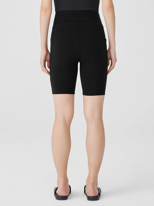Pima Cotton Stretch Jersey Shorts