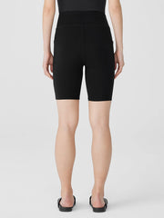 Pima Cotton Stretch Jersey Shorts