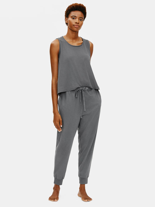 Organic Cotton Interlock Jogger Sleep Pant