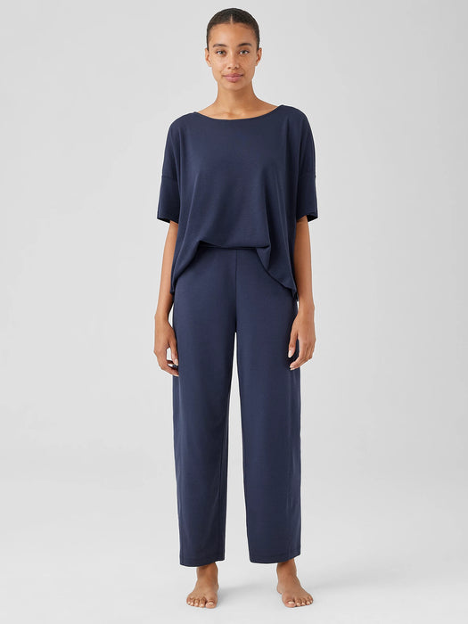 Organic Cotton Interlock Lantern Sleep Pant
