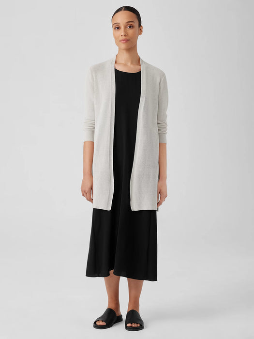 Peruvian Organic Cotton Crepe Cardigan
