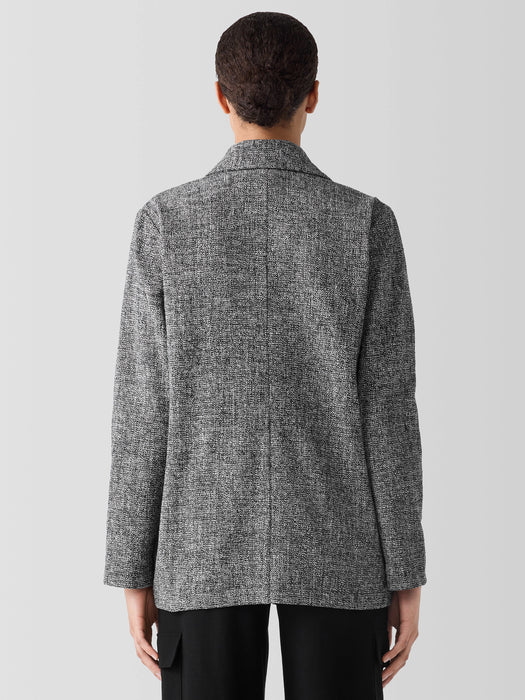 Organic Cotton Tweed Blazer